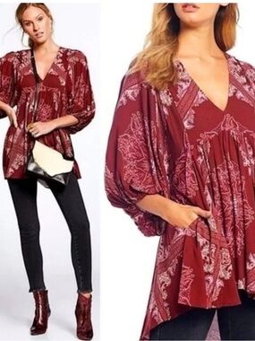 Free People Girl Talk Tunic